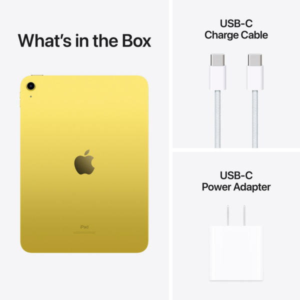 Apple-10.9-iPad-10th-Gen-256GB-Yellow